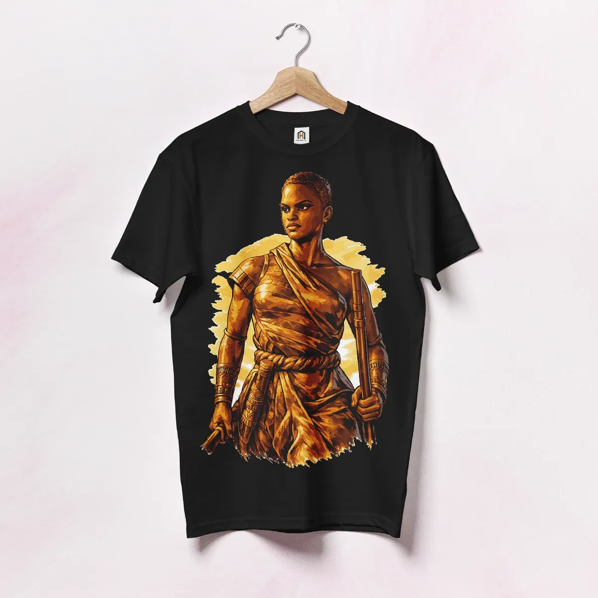 T-shirt Amazone, Noir