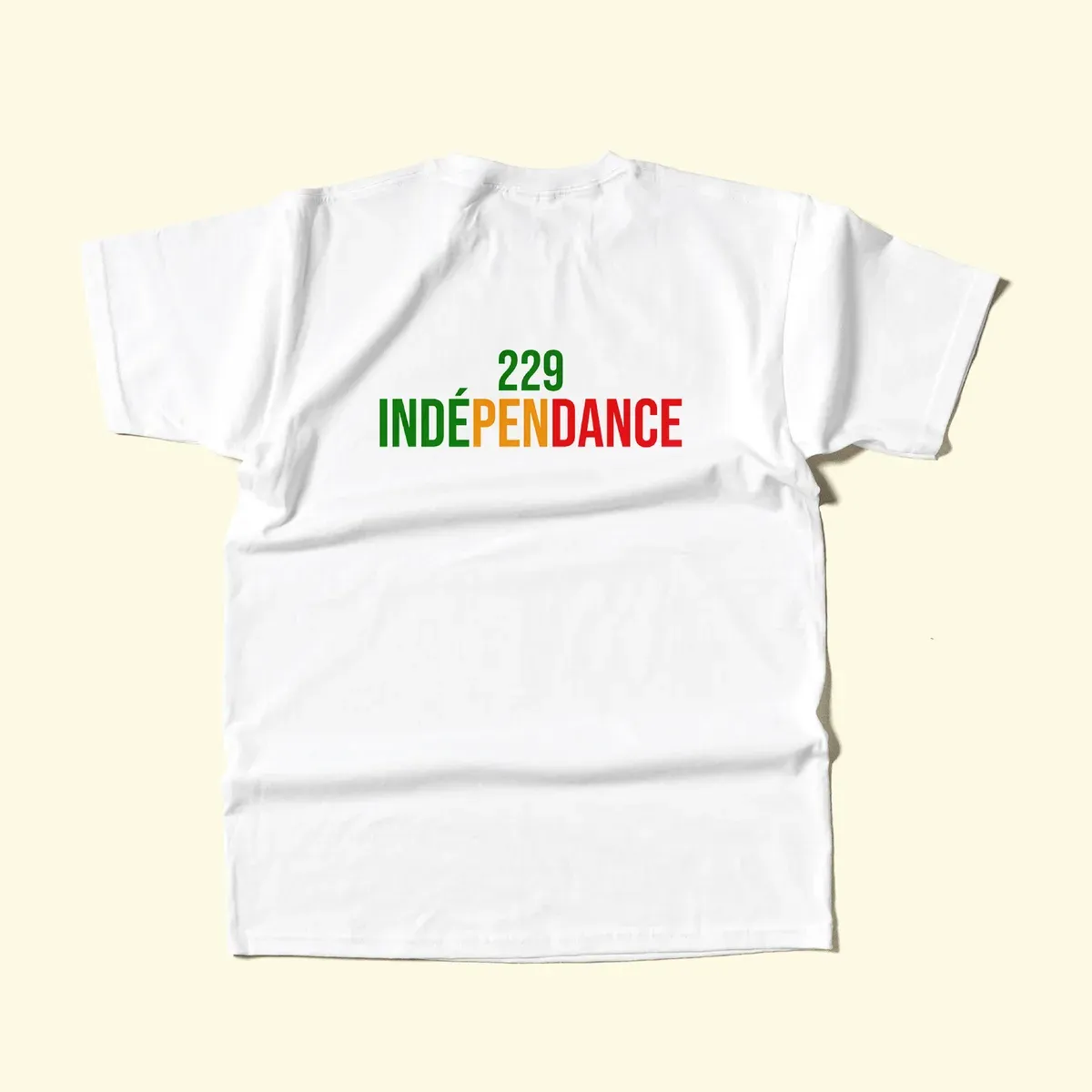 T-shirt 229 Indépendance, Devant